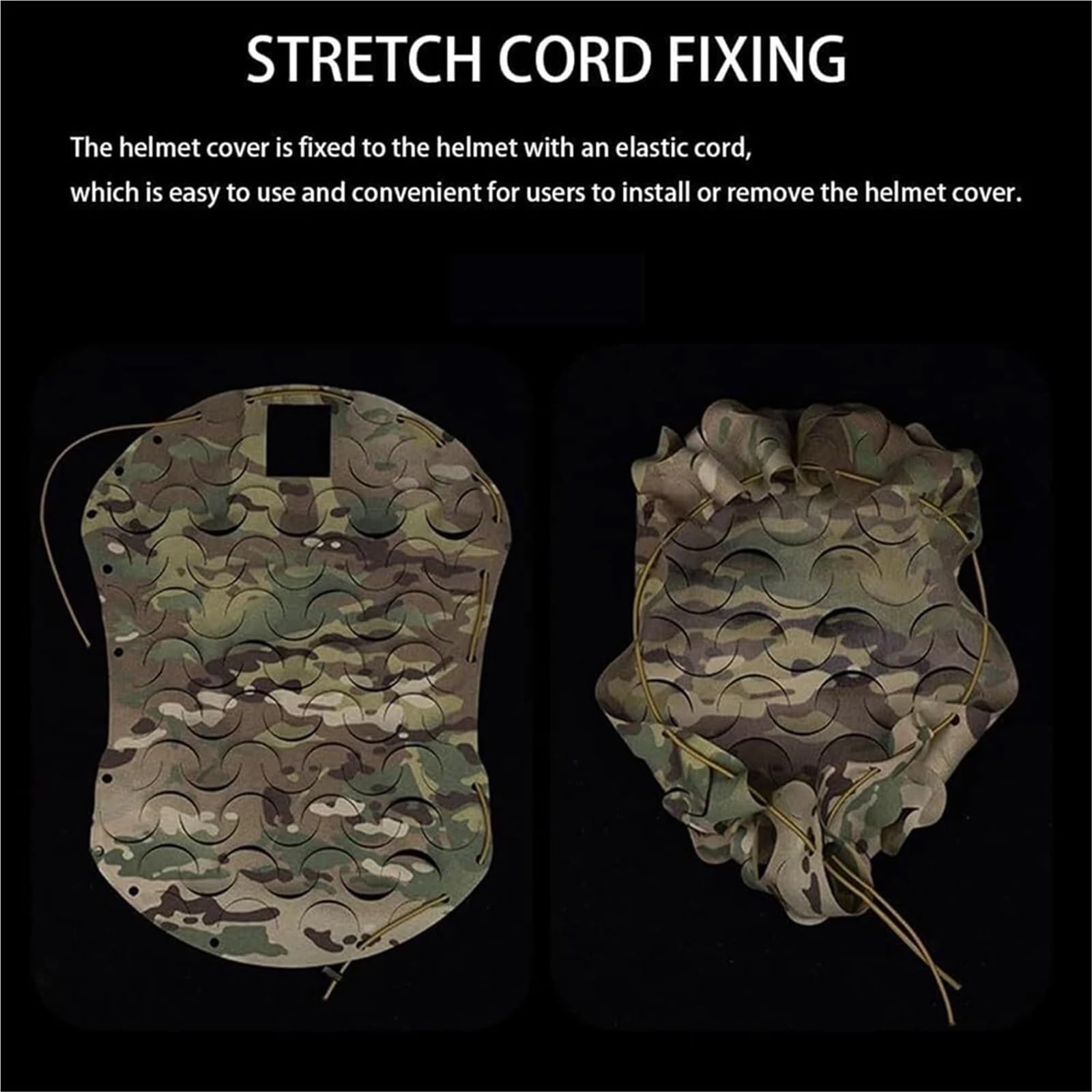 Set di casco tattico Airsoft Fast con cuffie tattiche, casco Airsoft in rete tagliata, copertura mimetica, equipaggiamento protettivo da caccia e combattimento