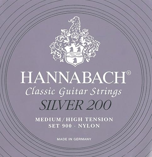 Hannabach 652668 Klassikgitarrensaiten Serie 900 Medium High Tension
Silver 200 3er Bass : Gitarren und Equipment