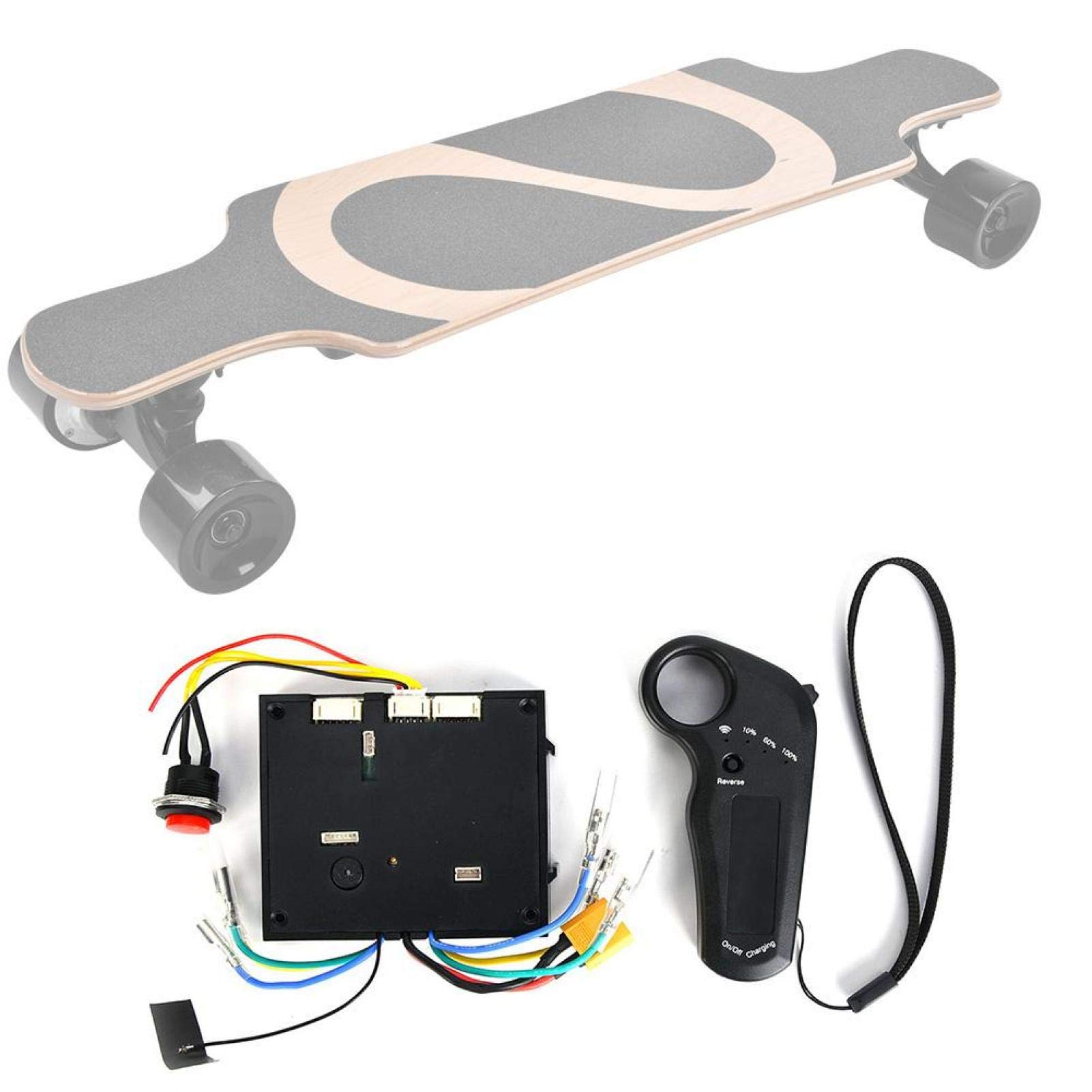 Amazon.co.jp: ESCキット、リモコン付き電動スケートボード DIY電動