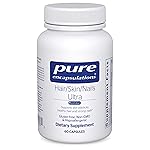 Pure Encapsulations Hair/Skin/Nails Ultra Advanced Beauty Supplement - Biotin & Collagen Supplement for Healthy Hair, Strong Nails & Youthful Skin Support* - 60 Capsules