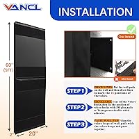 Vista 2 de Acolchado de pared para gimnasio, almohadilla de pared para niños, acolchado de pared de 2" de espesor, acolchado de pared para protección de 4