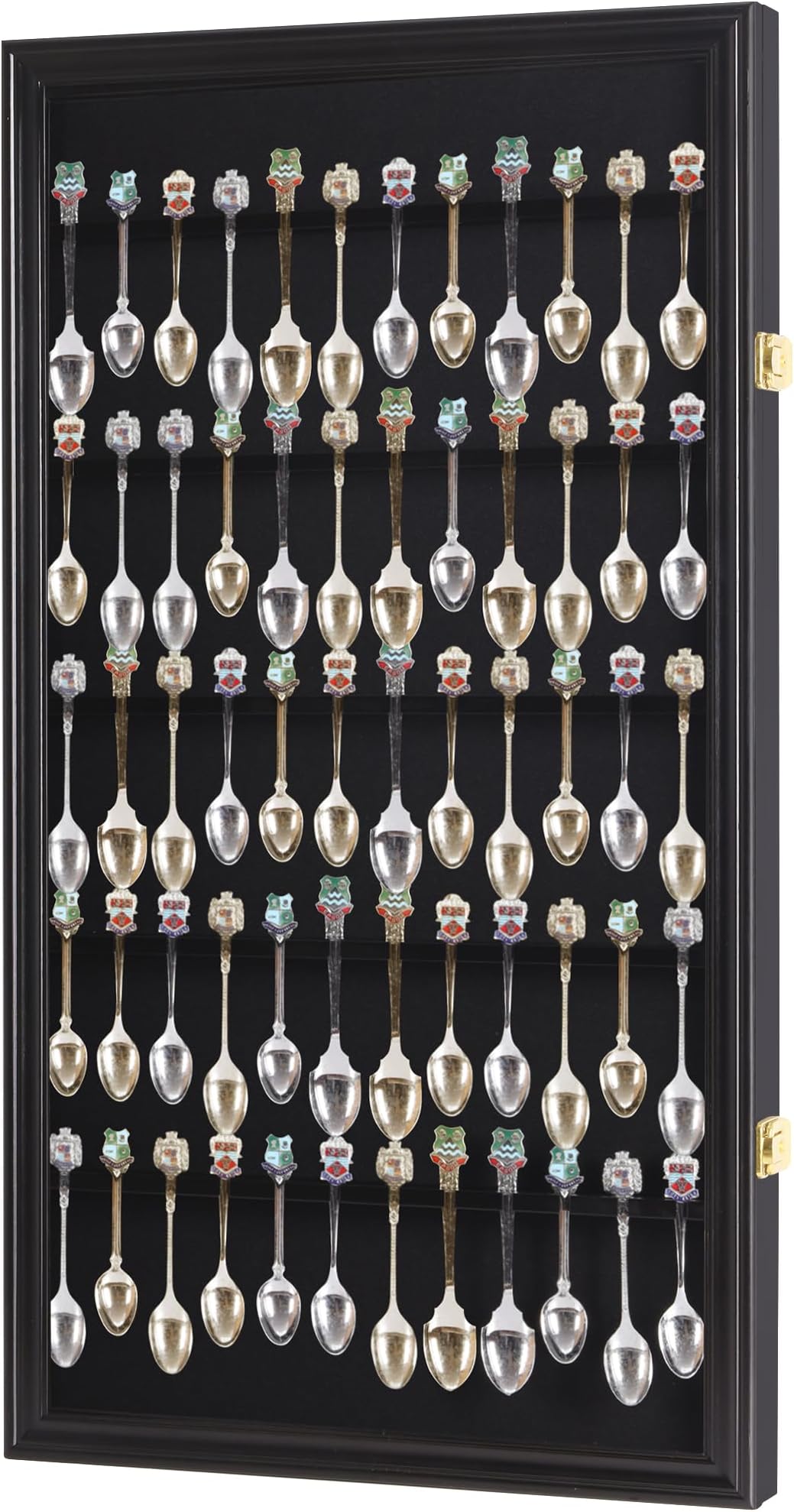 60 Spoon Rack Display Case Holder Wall