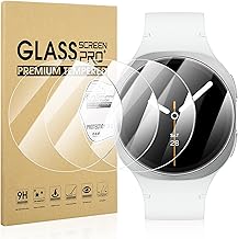 Diruite 4-Piece Screen Protectors for Samsung Galaxy Watch 8 40 mm, HD Tempered Glass Anti-Scratch Screen Protector, 40 mm