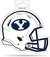 Vista 123 de Rico Industries NCAA - Calcomanía para casco de corte en forma de 4.75 x 5 pulgadas