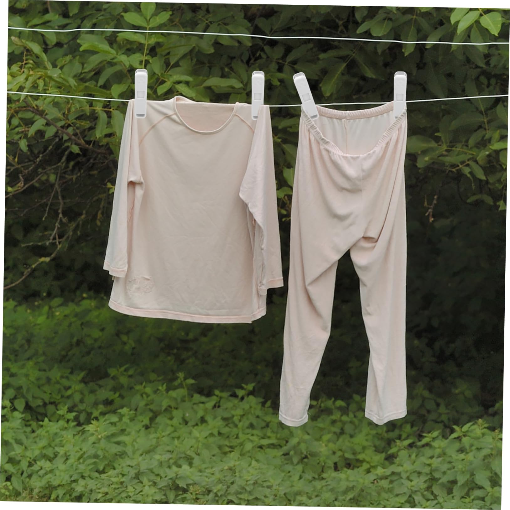 MUSISALY 4pezzi Mollette Per Biancheria Plastica Clip Antivento Per Asciugare Vestiti e Asciugamani Resistente Con Presa Forte Per Uso Domestico e Viaggi