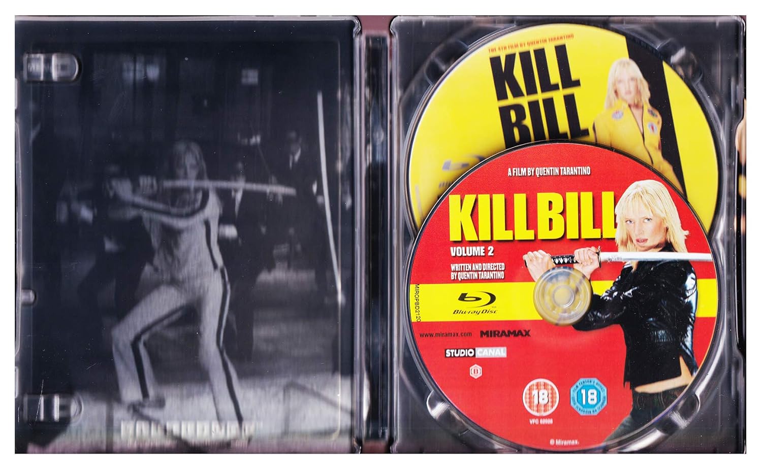 Kill Bill Vol.1 & 2 [blu-ray][Steelbook]
