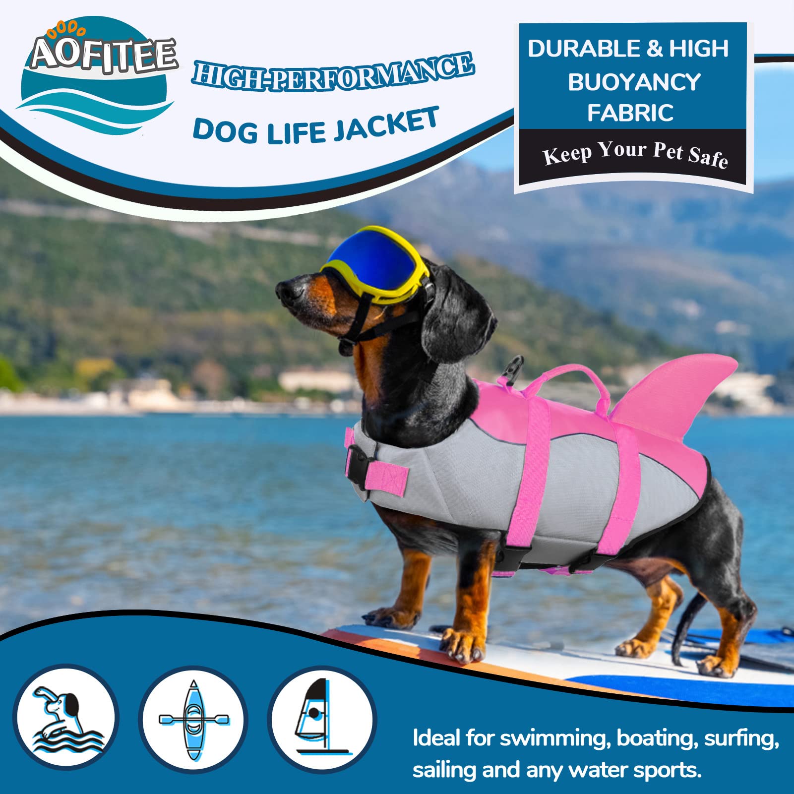 25 Dog Life Jacket Gets Viral Amazon Review Featured On, 55 OFF