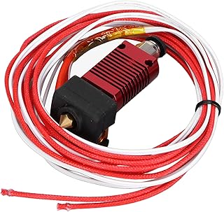 Kit de Extrusora Hotend MK8 Montado, Bloco de Aquecedor de Impressora 3D de 12V MK8 Com Tubulação de Filamento de Baixa Fricção, para CR10 / CR10S / CR10S4 / CR10S5