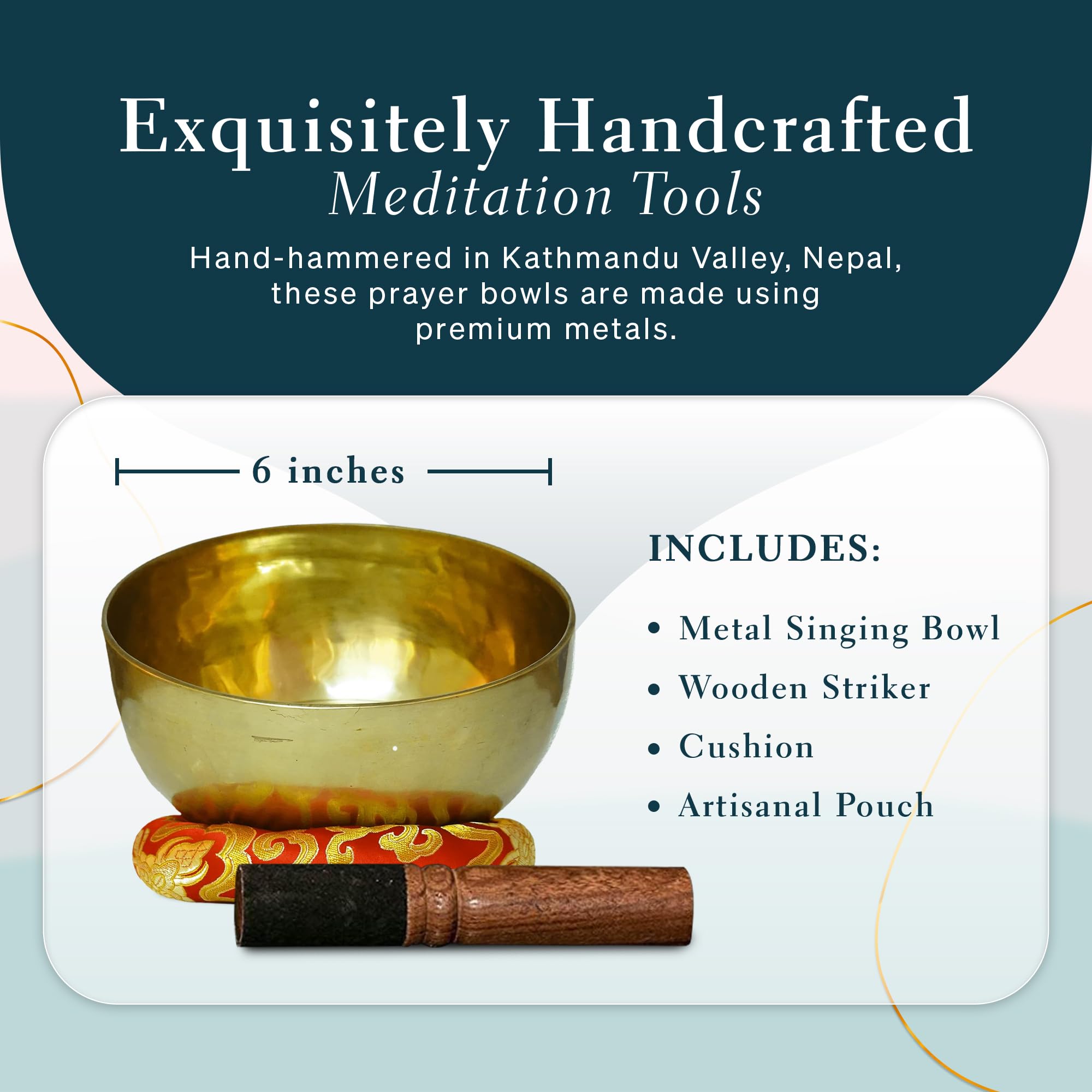 Amazon | チベットヒーリング シンギングボウル 手作り 瞑想
