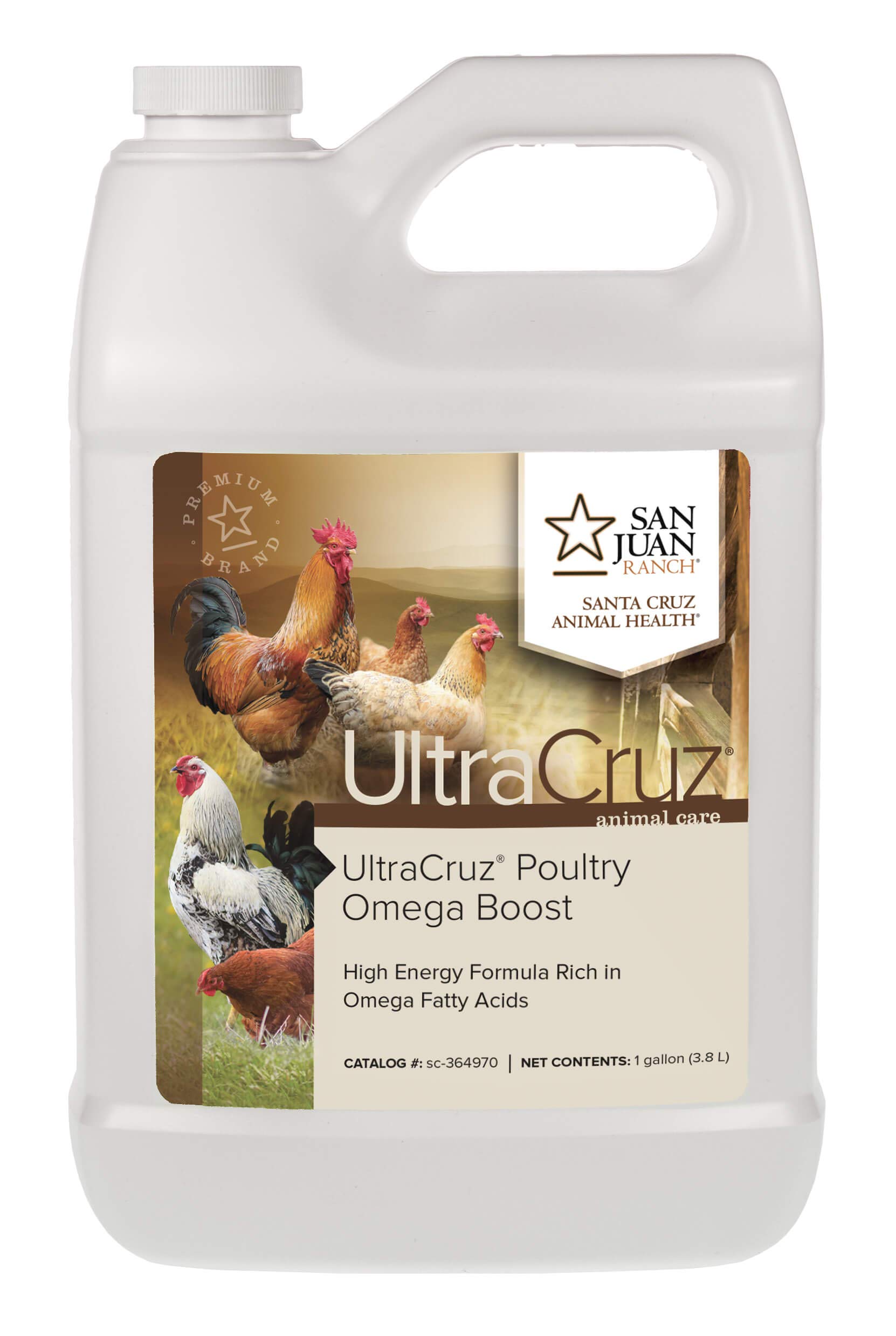 UltraCruz® Poultry Omega Boost, 1 Gallon