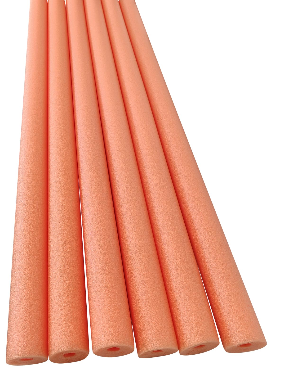6 Color Pool Noodles Foam - 47in Soft Large Thick Hollow Floating Pool Noodle Floats for Adults,Jumbo Bright Soft Swim Noodles for Floating Training Device, DIY Craft Projects, Exercise Aid