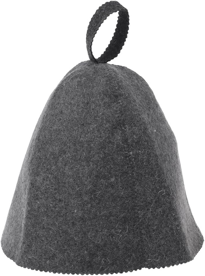 MAZE MA Wool Felt Sauna Hat Anti Heat Russian Banya Cap for Bath House Head Protection