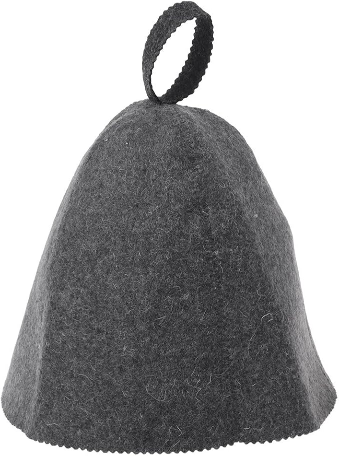 siwetg, cappello da sauna russa in feltro di lana, protezione per la testa  : Amazon.it: Bellezza