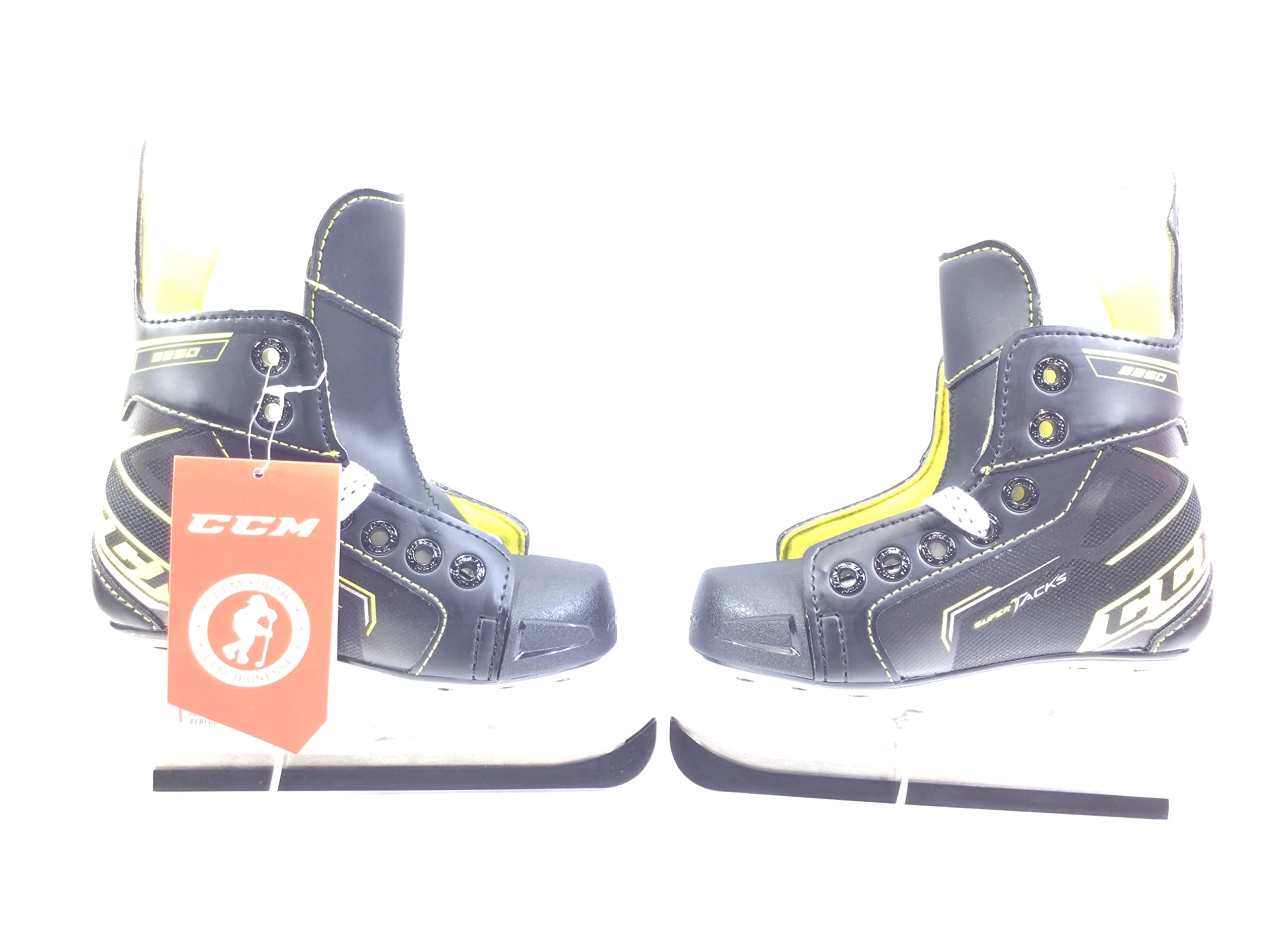 CCM SK9350 Youth Ice Hockey Skates Size 10 Tacks Pre-Sharpen Blades