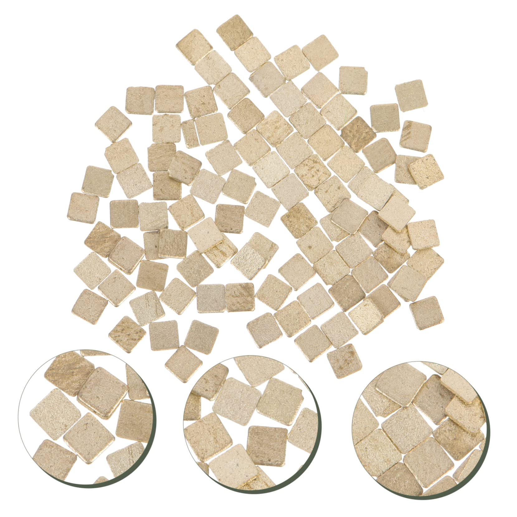 KALLORY 4sets 100pcs Tiny Silver Precut Tabs for Jewelry Repair Low Temperature Silver Soldering Chips for Jewelry Making Durable High Melting Point Solder for Crafting Projects 100pcs*4