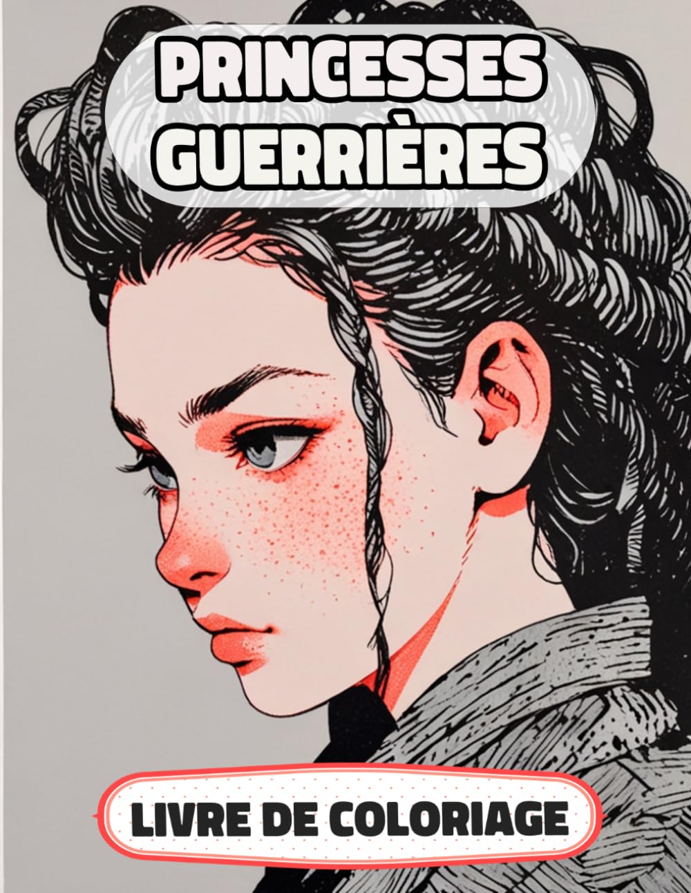 Princesses Guerrières Livre De Coloriage: Pages A Colorier De Femmes Royales Multiculturelles Reines Héroïnes Impératrice Fille Chevalier Majesté ... Relaxation | Pour Enfant Adulte Ado Senior