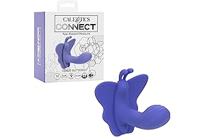 CalExotics Connect Venus Butterfly Wearable App Remote Control Vibrating Sex Toy Butterfly for Women