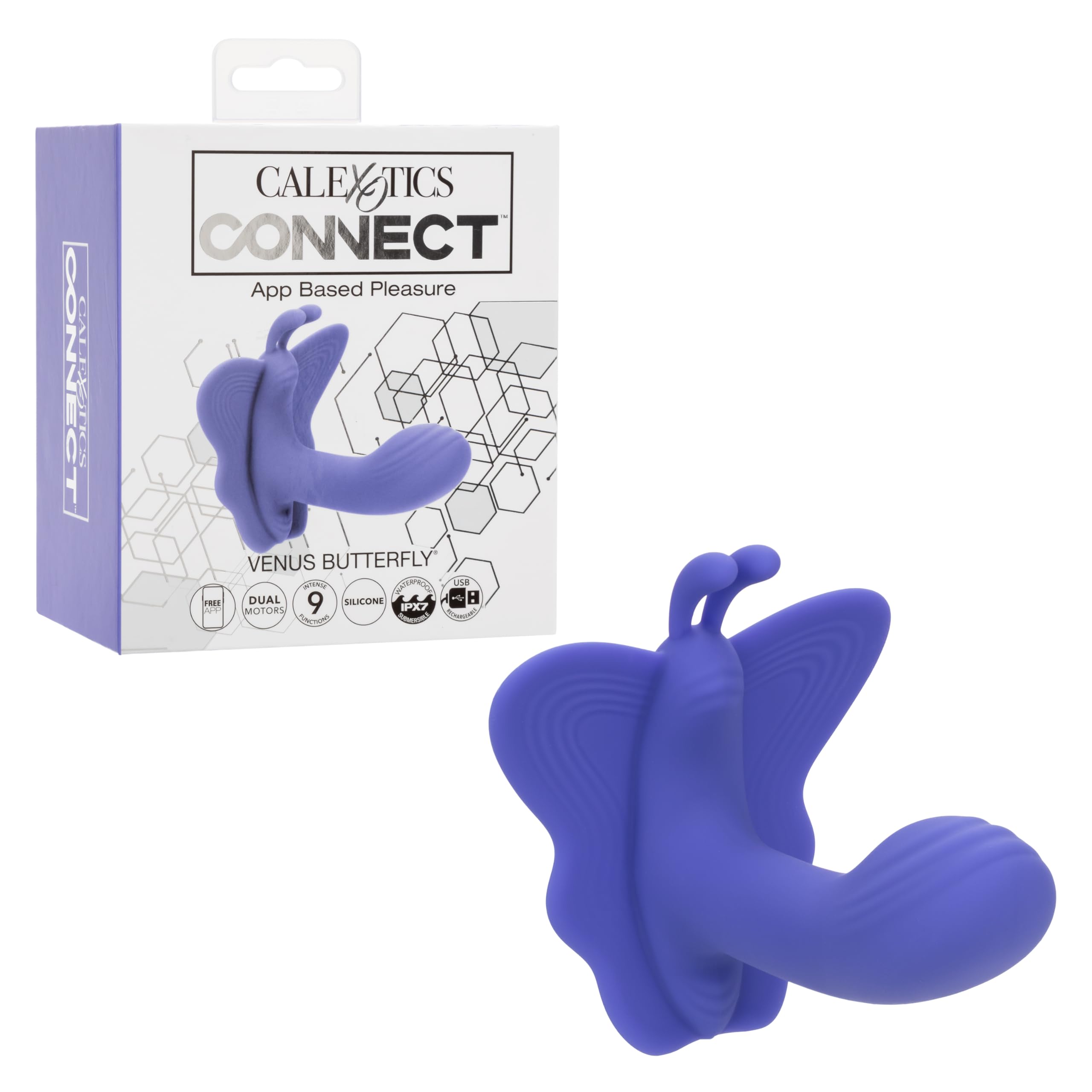 Amazon.com: CalExotics Connect Venus Butterfly, Wearable APP Remote Control Vibrator for Women, 9 Modes & Waterproof Silicone - SE-0001-12-3 : Health & Household Amazon.com: CalExotics Connect Venus Butterfly, Wearable APP Remote Control Vibrator for Women, 9 Modes & Waterproof Silicone - SE-0001-12-3 : Health & Household