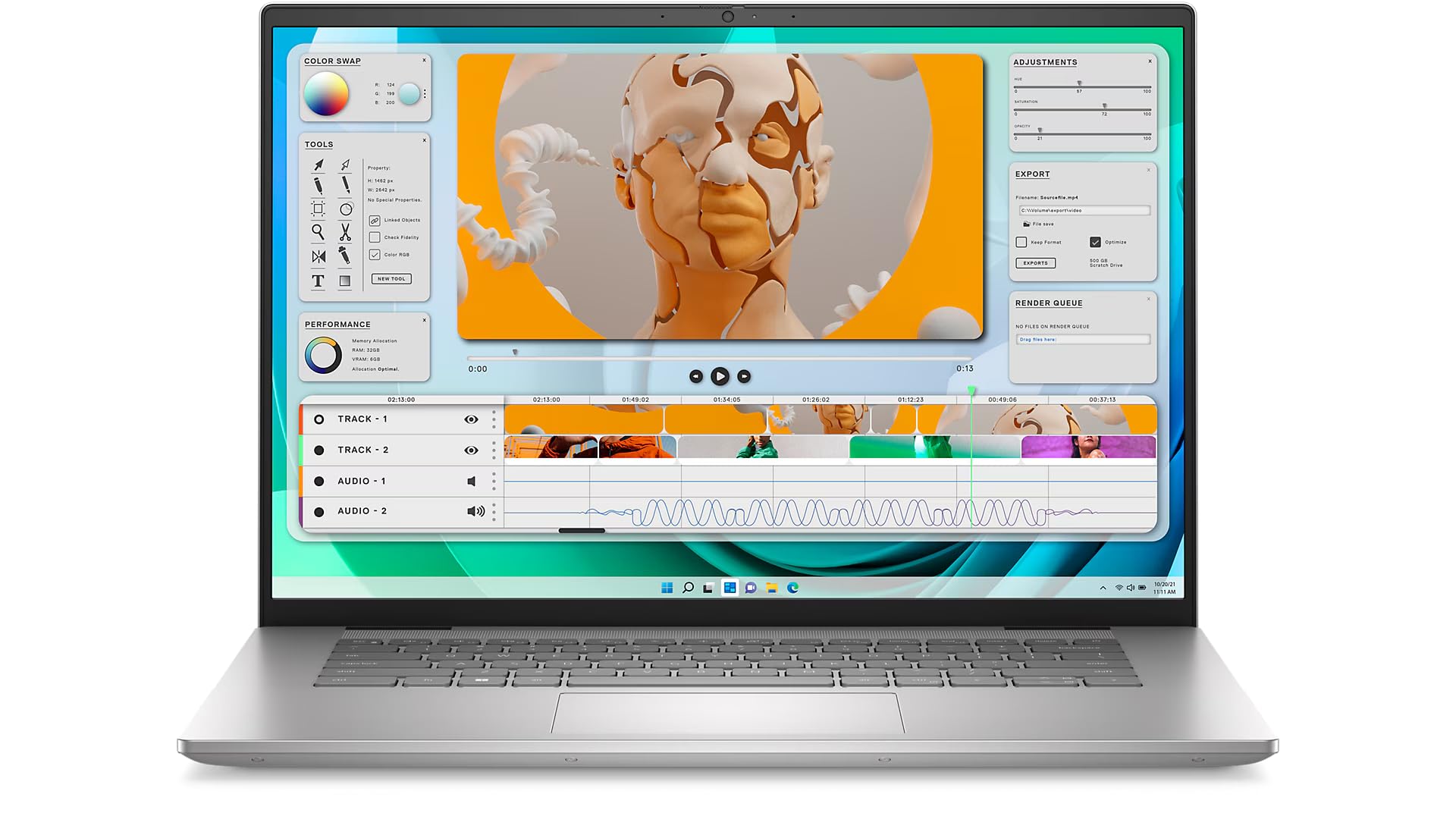 Dell Inspiron 16 Plus 7630 Business Laptop (16" 2.5K QHD, NVIDIA RTX 4060 8GB, Intel Core i7-13620H,16GB RAM, 1TB SSD) for Creator, Designer, Backlit, Fingerprint, FHD Webcam, Win 11 Pro (Renewed)