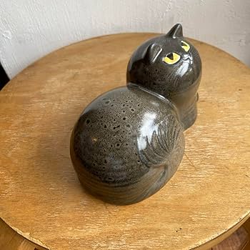 リサラーソン じゃまをする猫 マイ maj 艶ありブラック 黒 scope Amazon.co.jp: リサラーソン maj マイ じゃまをする猫 ブラック