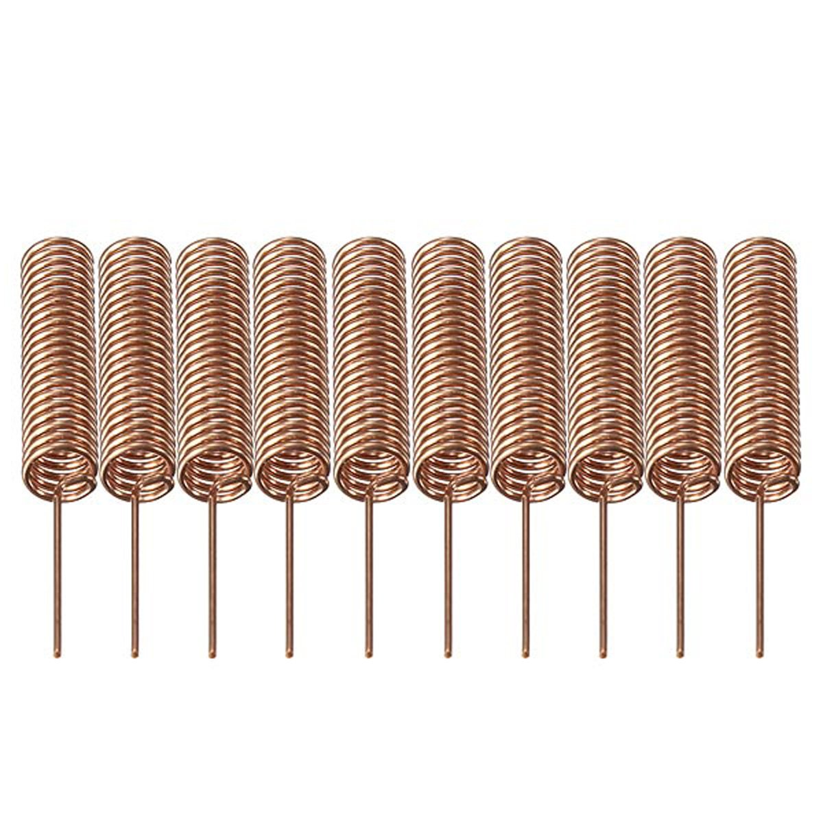 10-pak antena 433 MHz spiralna sprężyna spiralna pilot do Arduino Raspberry 5 mm
