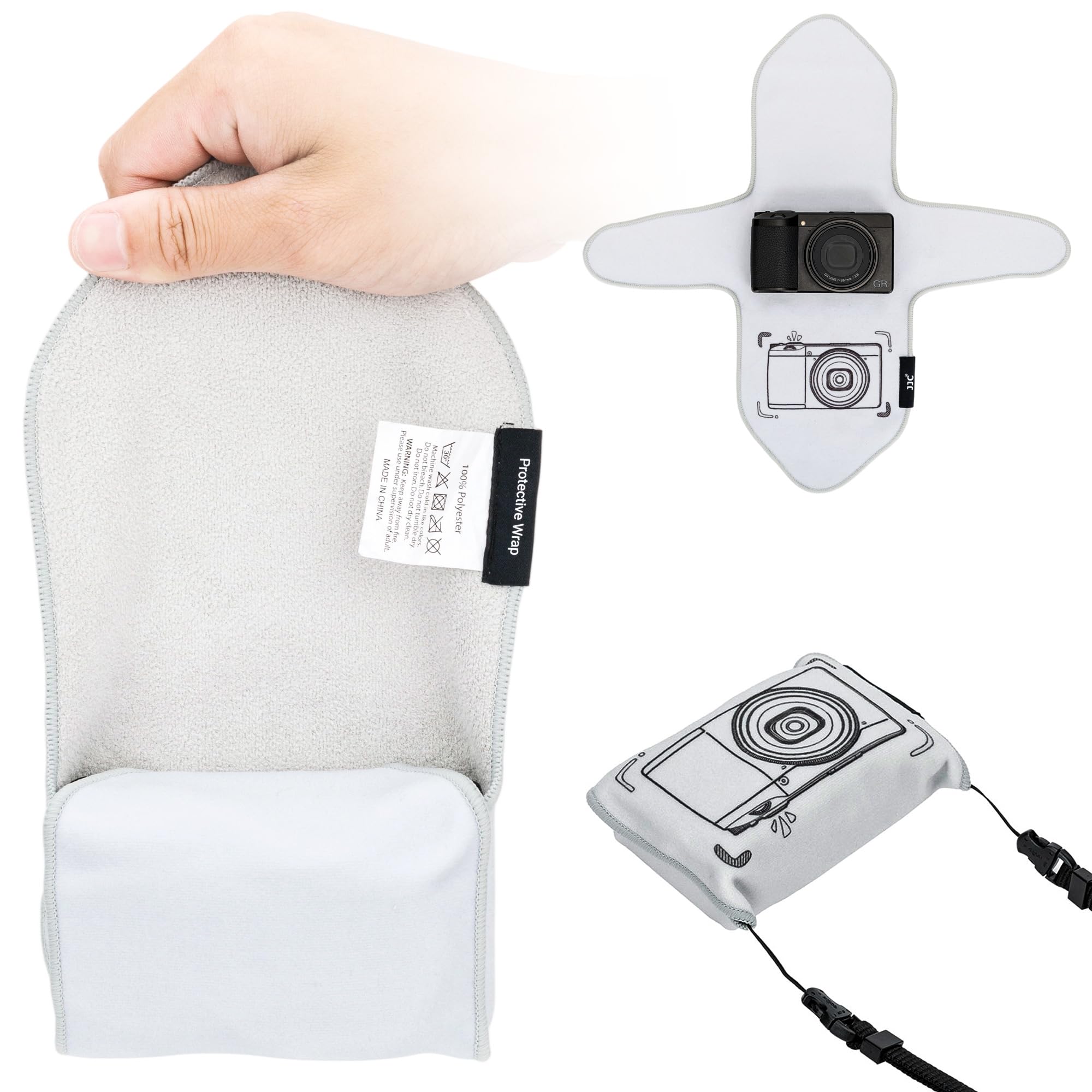Amazon | JJC コンパクトカメラ用ラッピングクロス カメララップ