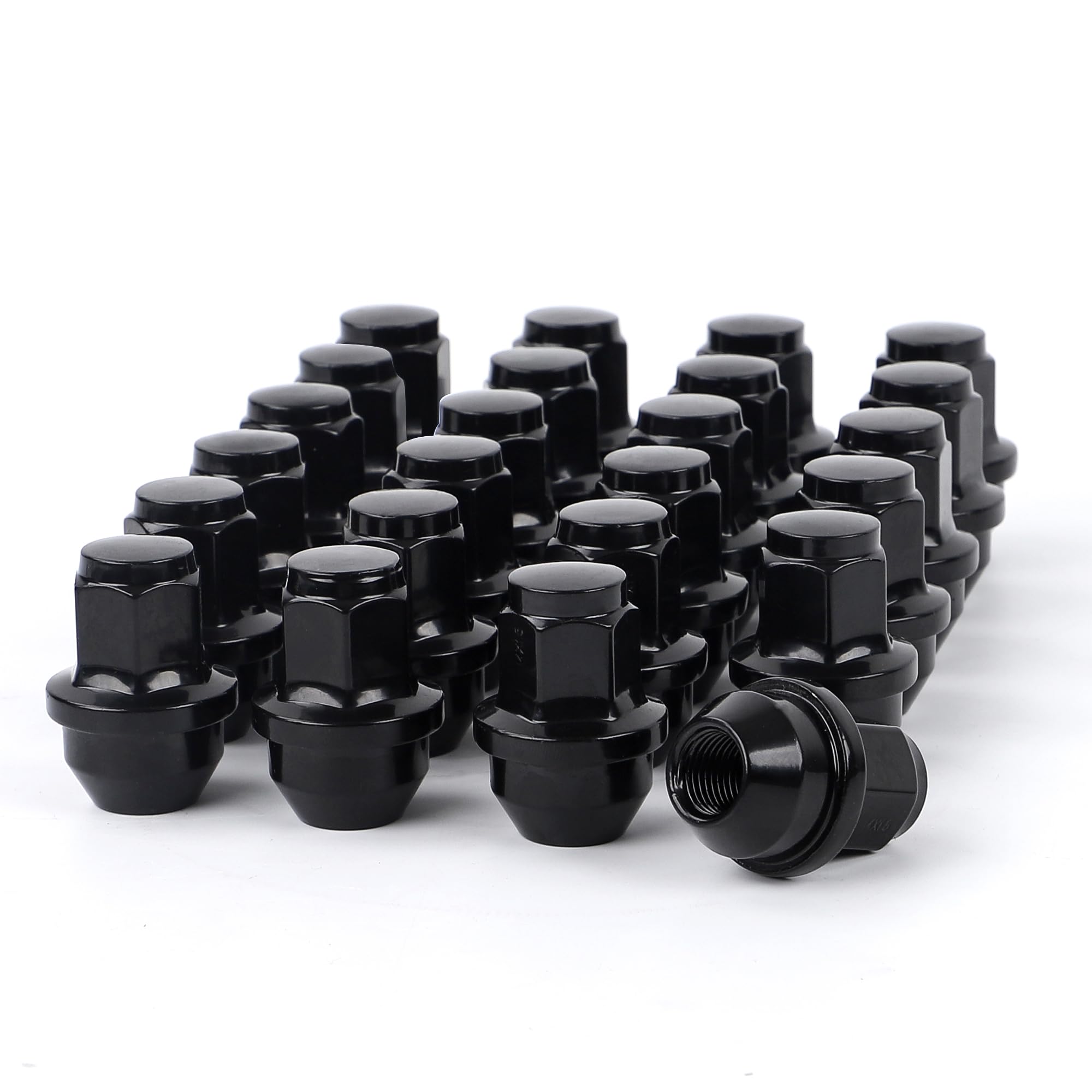 20 Chrome 14x1.5 Flat Mag seat Lug Nuts w/ Washer Hex 7/8 20 Chrome 14x1.5 Flat Mag seat Lug Nuts w/ Washer Hex 7/8