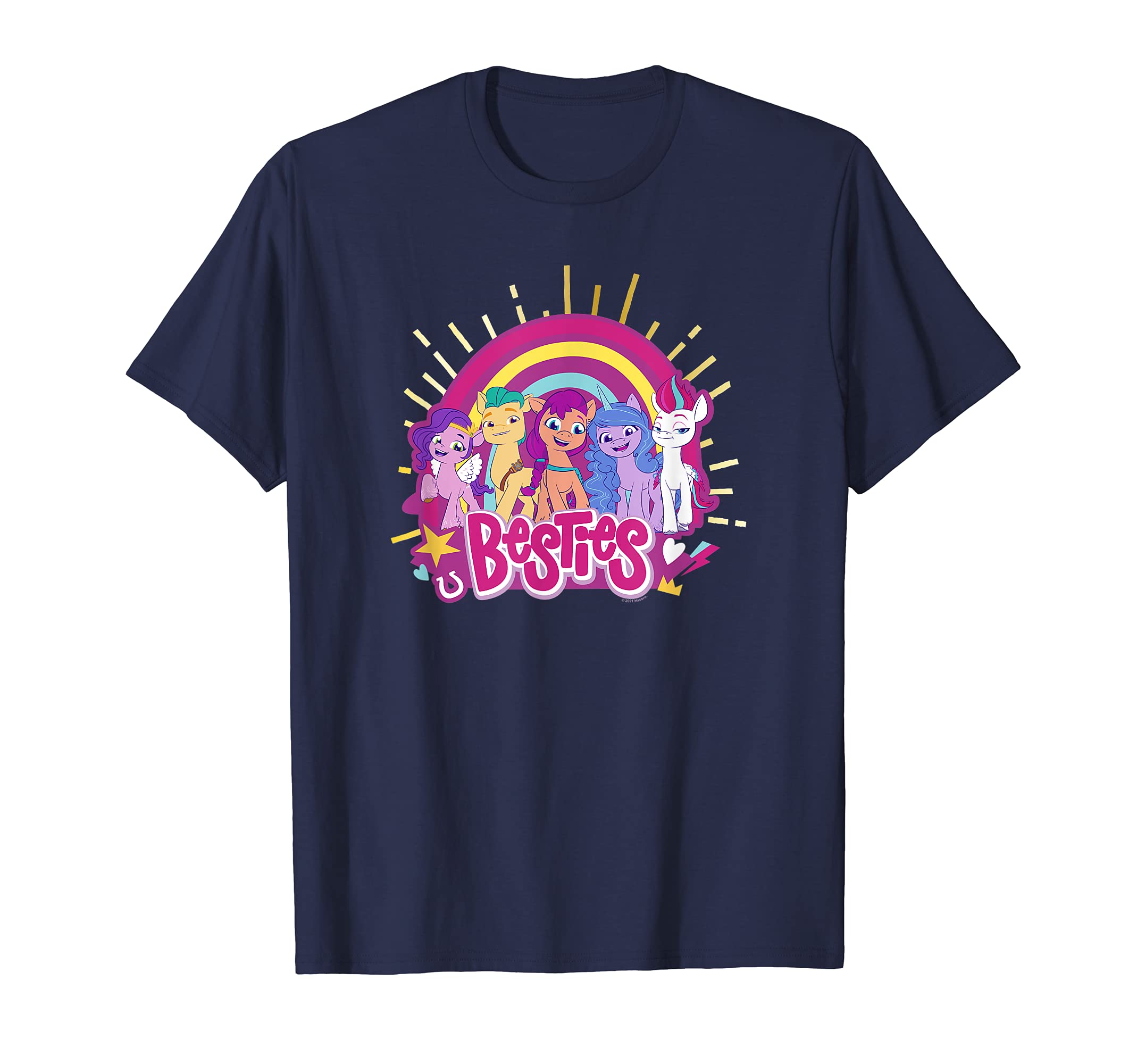 My Little Pony: A New GenerationBesties Group Rainbow T-Shirt