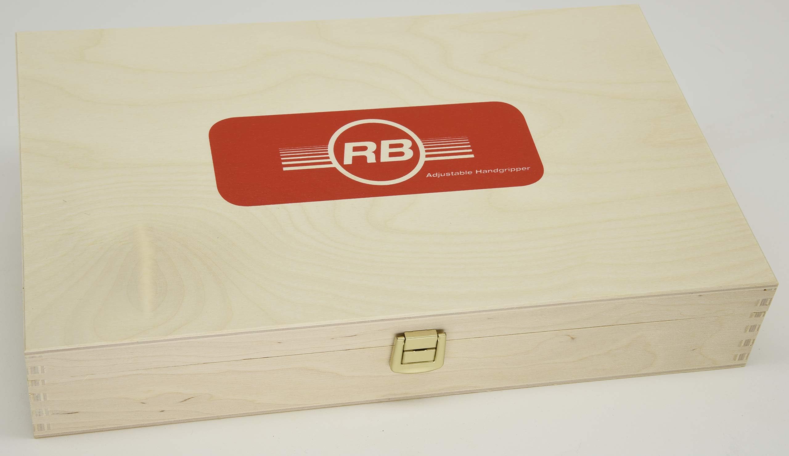 Robert Baraban Adjustable Hand Gripper Holder - Custom Wood Storage Box.