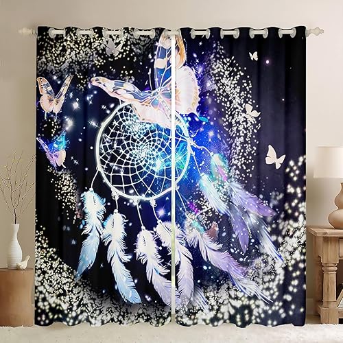 Miniatura 19 de Cortinas con teclas de piano, notas musicales, cortinas de ventana para niños, niñas, adolescentes, con patrón musical, cortinas de ventana para