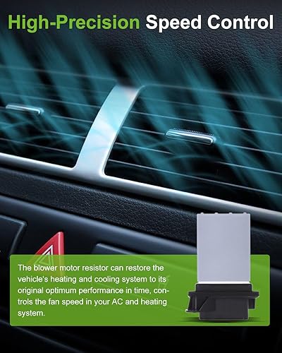Miniatura 886 de SCITOO Resistencia de motor de ventilador HVAC para 2008-2013 para Chrysler 300/2008-2016 para Town & Country/2008-2010 para Dodge Charger/2008-2018