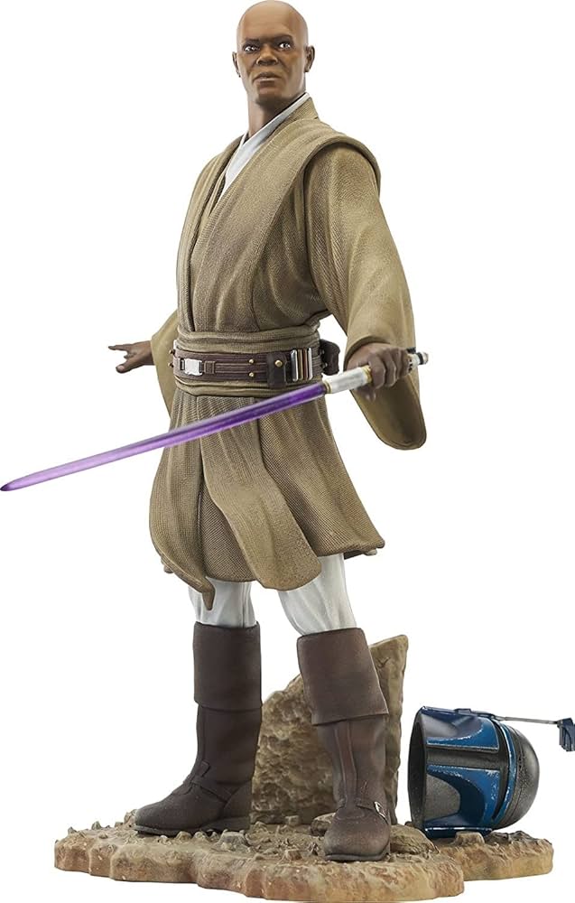 1点物! 新品 正規品 MACE WINDUメースウィンヂュースターウオーズ Amazon.com: Diamond Select Toys Star Wars Premier Collection