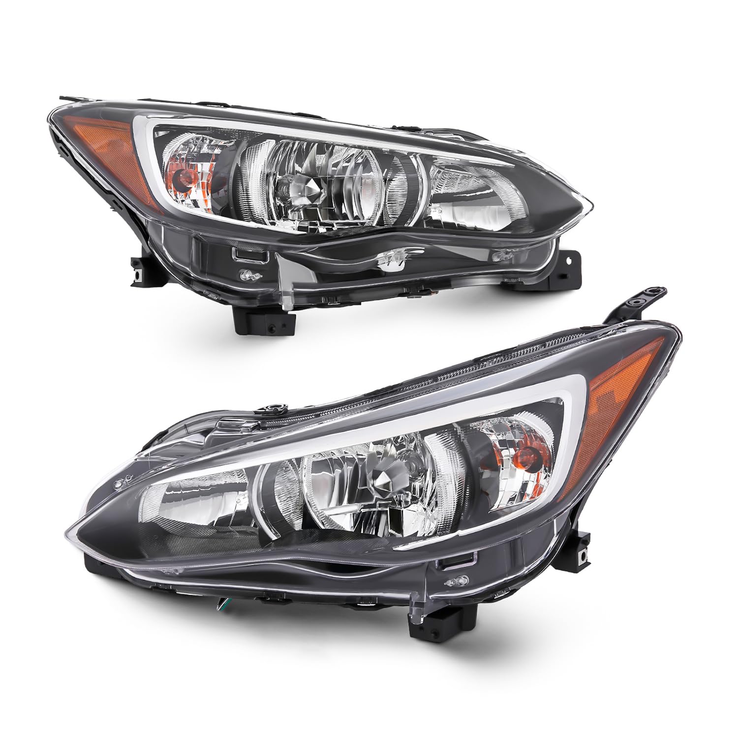 【新品未使用】スバル丸目インプレッサ ２灯式ハロゲンヘッドランプアセンブリ Amazon | Evan Fischer ドライバーと助手席側ヘッドライト