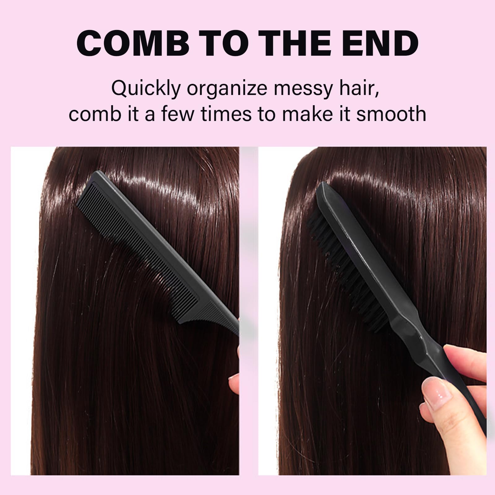 Amazon | 万能ヘアスタイリングコーム 9個ブラシセット プロ用 ヘア
