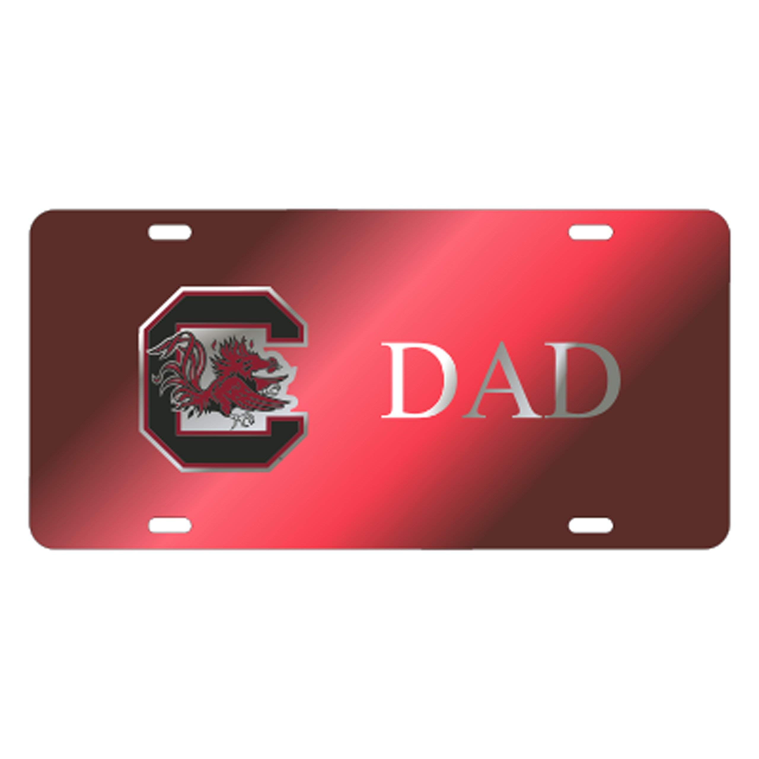 Craftique South Carolina TAG (LASER RED GAMECOCK DAD (31256))