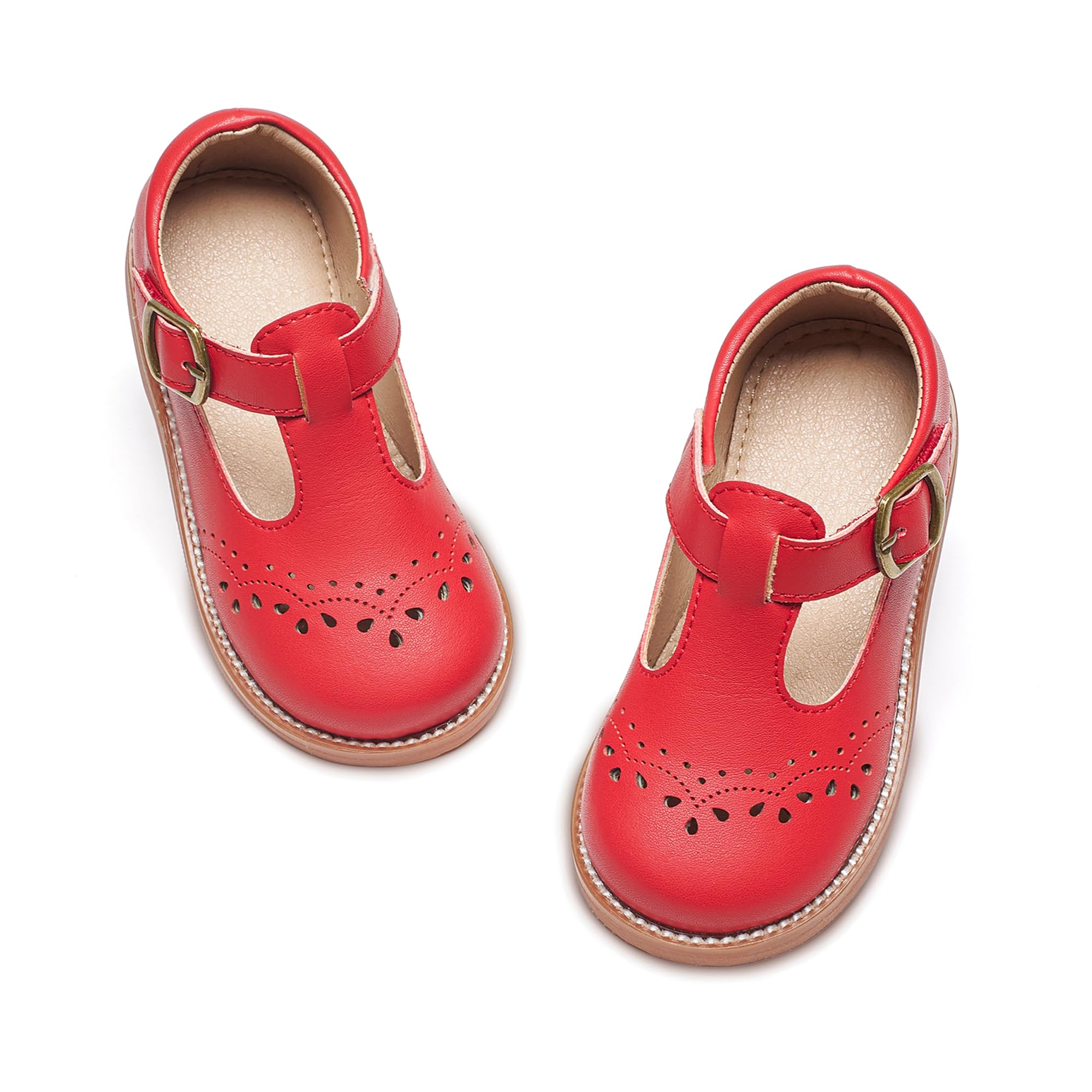 Otter MOMO Toddler Little Girls Oxford Mary Jane School Uniform Dress Shoes