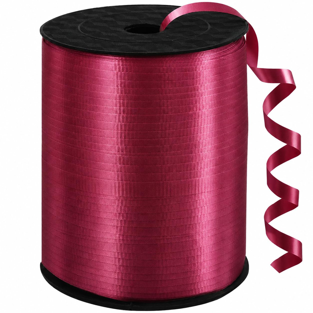 BEISHIDA 500 Yards Matte Burgundy Red Curling Crimped Ribbon Balloon String Ribbons for Gift Wrapping Ribbon for Wedding Christmas Proposal Birthday Baby Shower Decoration