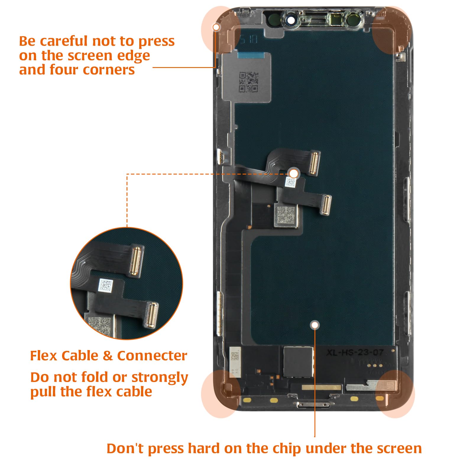 iPhone 純正 micro Amazon.com: for iPhone X (OLED) Screen Replacement A1865 A1901