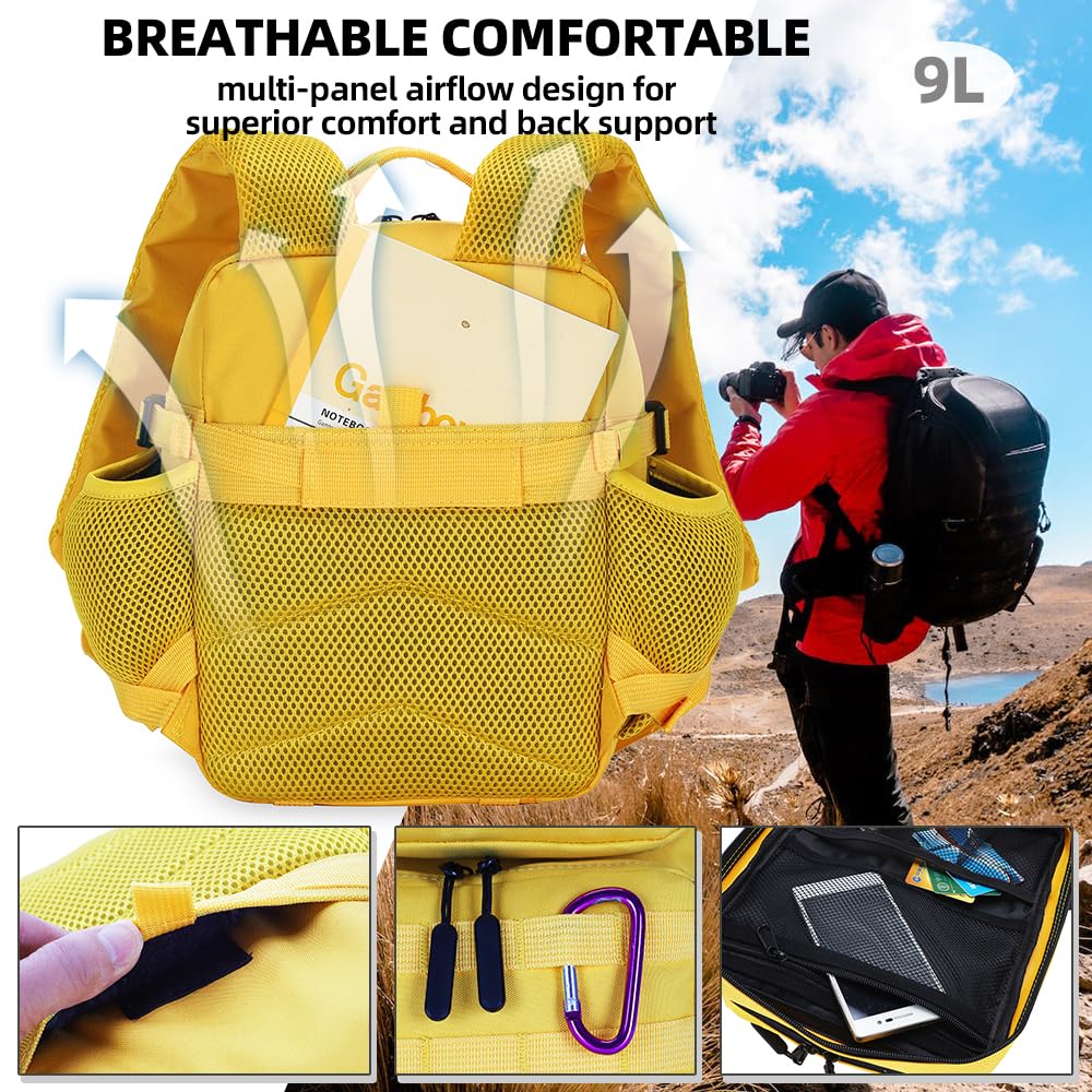 9L Mini Tactical Backpack for Men and Women, Tactical Backpack Small for Hiking, Small Tactical Bag
