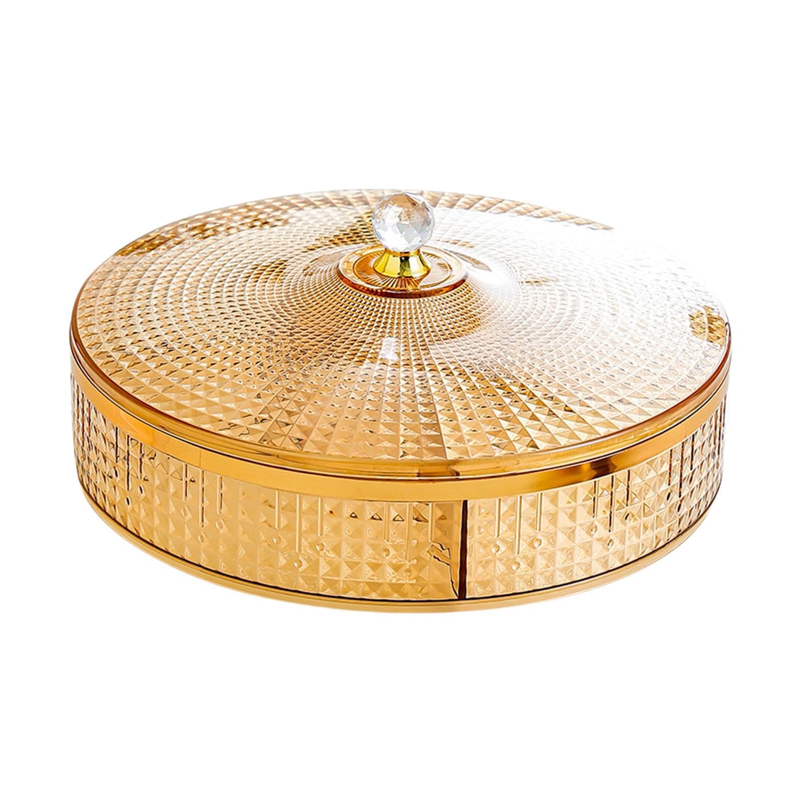 Yixannx Light Contemporary Dry Fruit Tray With Lid Striking Desserts Serving