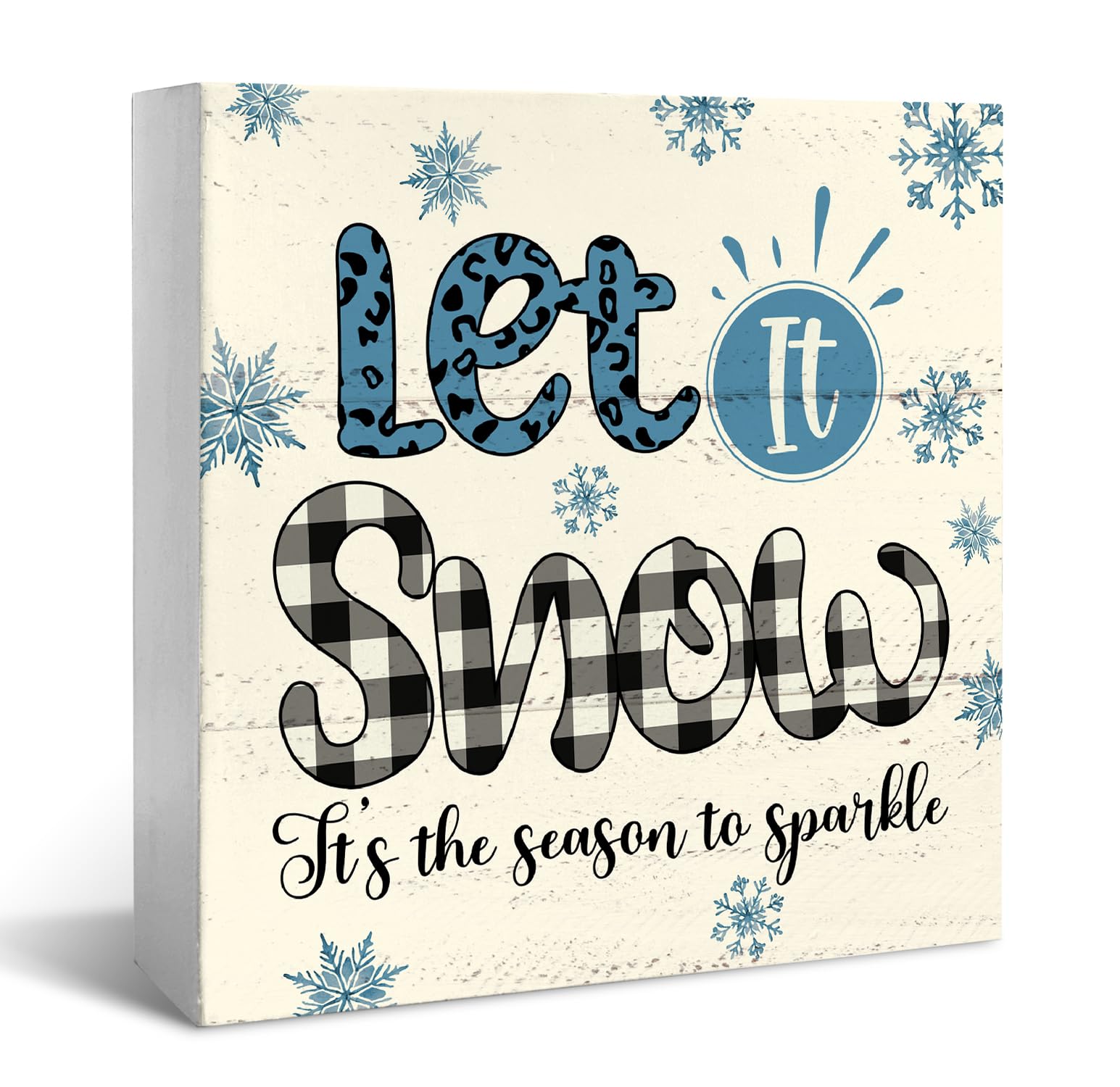 265-YY-WB-letsnow-Decorative Signs & Plaques Box