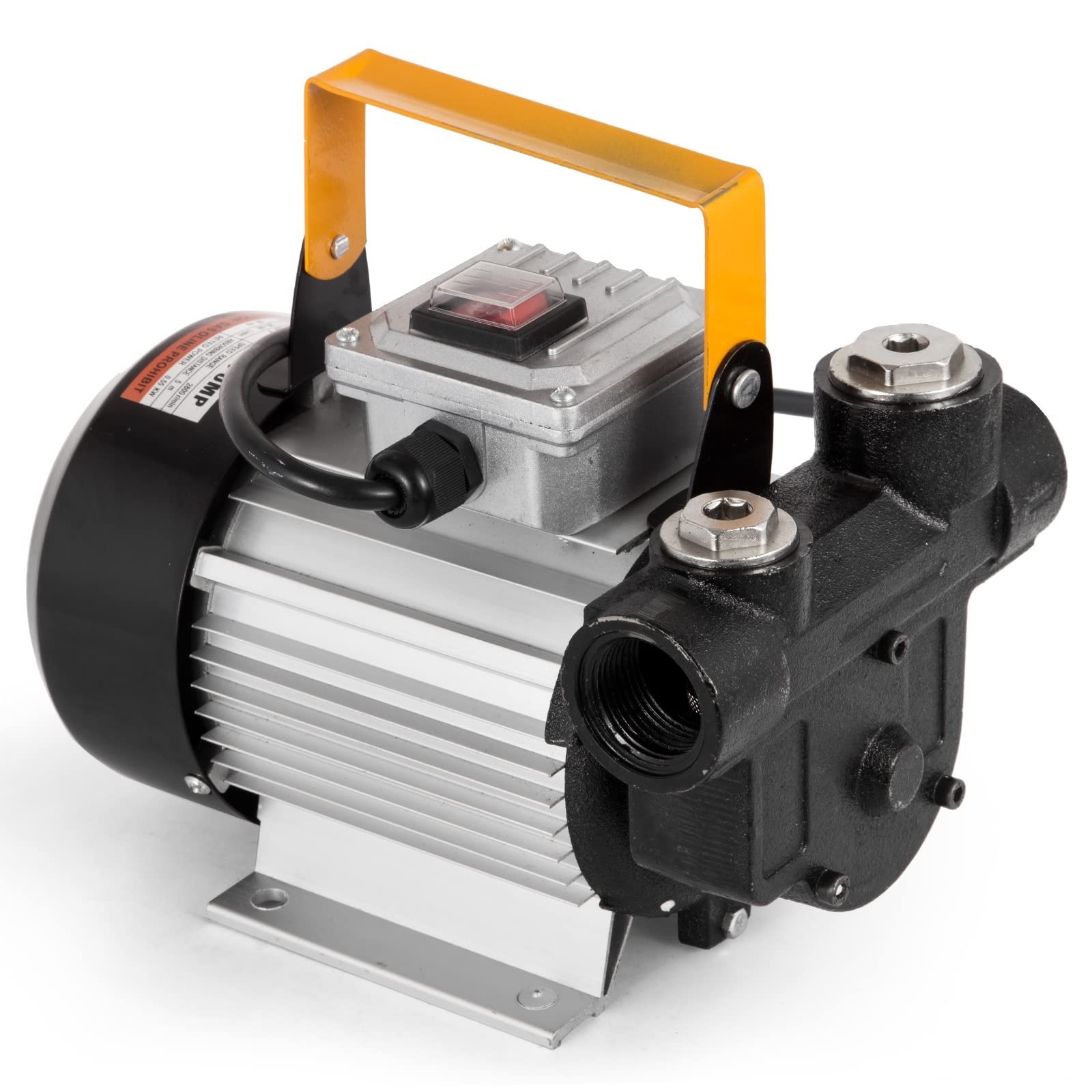 Bomba de diafragma, 550W Profesión 60L/min Bomba de transferencia combustible diésel aceite eléctrico autocebante
