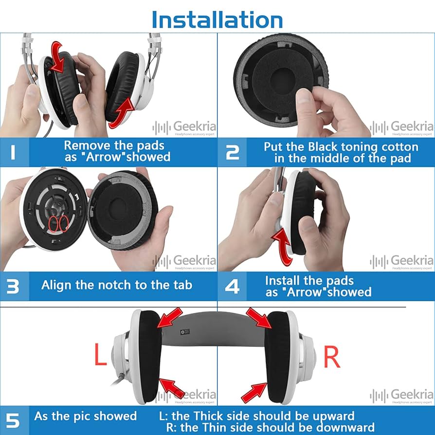 AKG K601 開放型ヘッドホン イヤーパッド交換済み Amazon | イヤーパッド For AKG Q701 K601 K701 K702 K612PRO