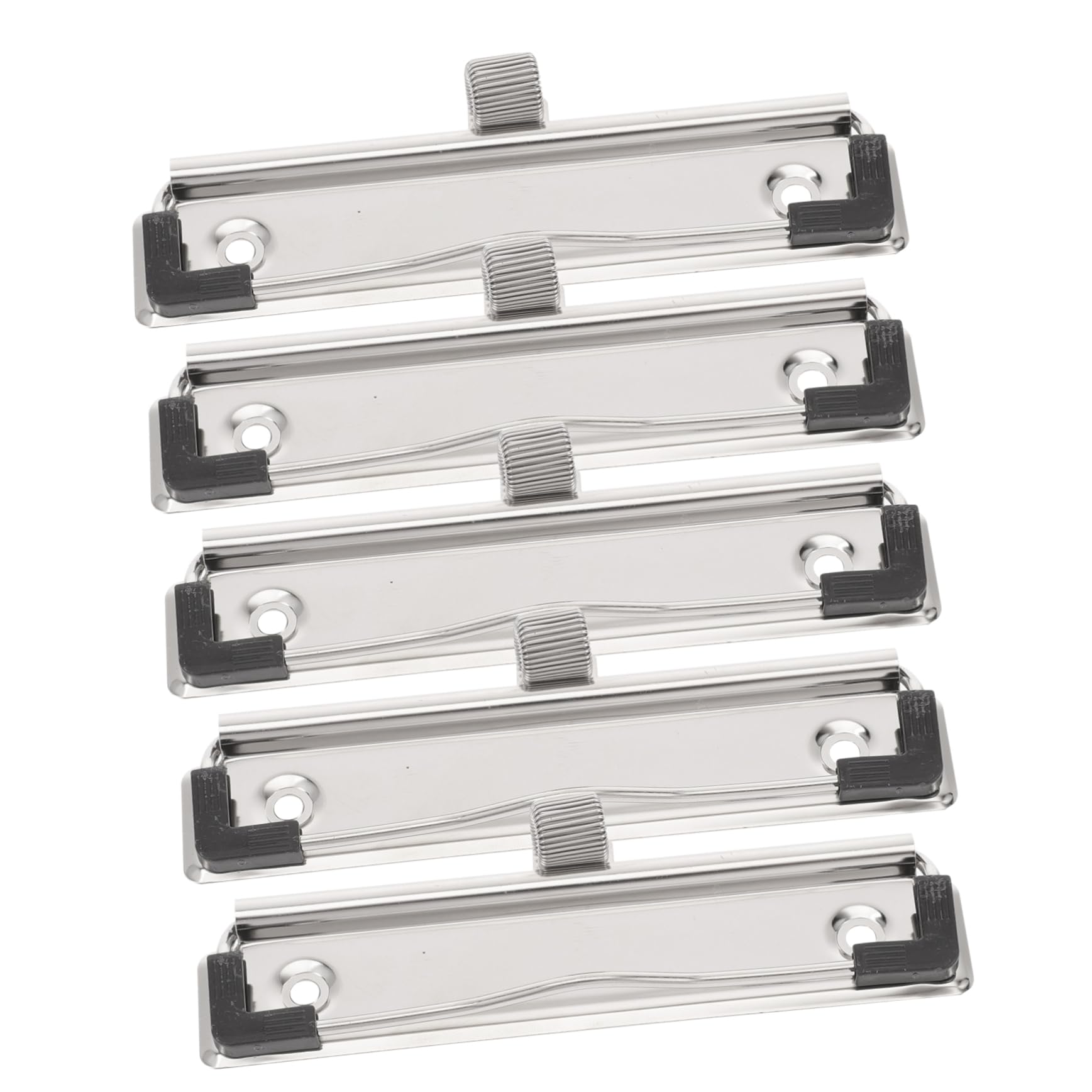 SHINEOFI 5stücke Zwischenablage-clips aus Metall für Büro Klemmbrettclips zum Anbringen von Dokumenten Robuste Konstruktion für Dauerhafte Nutzung