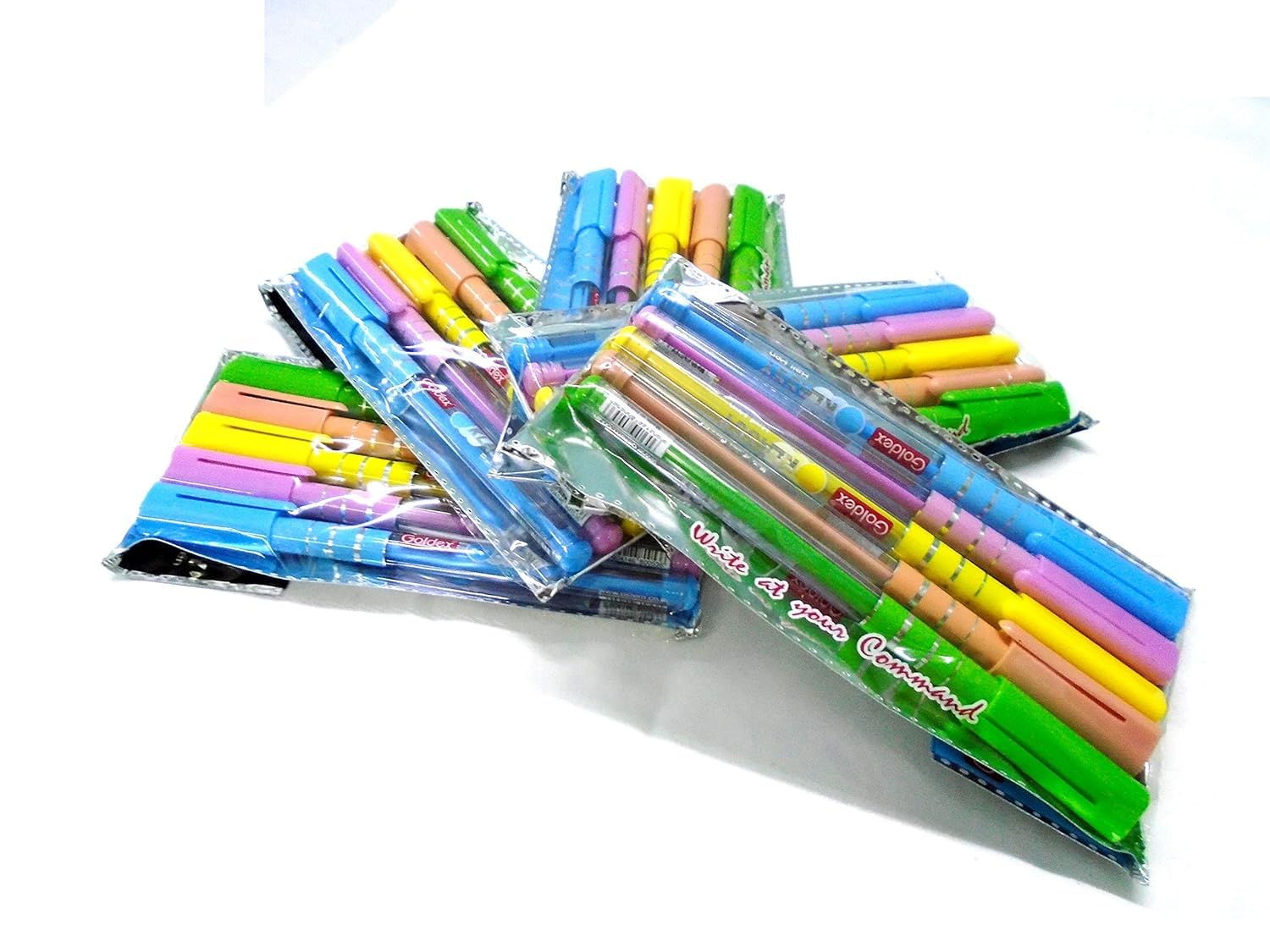 Goldex Klassy Blue Ball Pen – Smooth Writing, Fine Tip – Pack of 15 Pens (3 Packets) | Durable, Comfortable Grip | Ideal for School, Office, Exam & Everyday Use-image-27