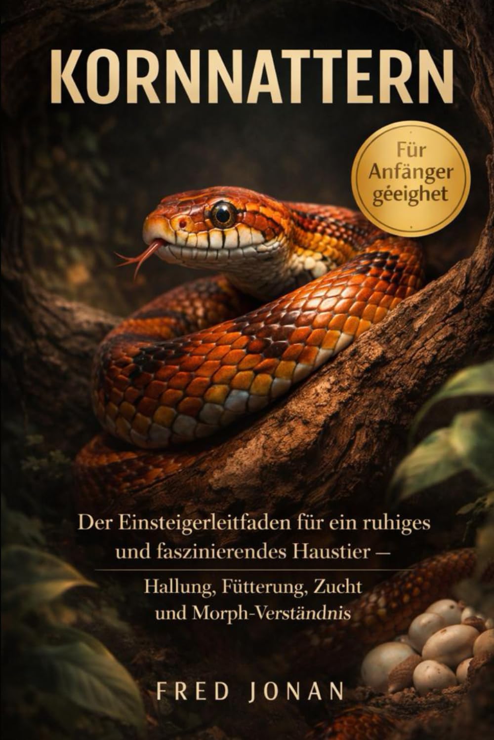 KORNNATTERN: Der Einsteigerleitfaden für ein ruhiges und faszinierendes Haustier – Haltung, Fütterung, Zucht und Morph-Verständnis