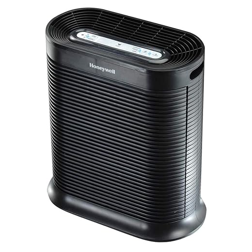 Honeywell HPA300 HEPA Air Purifier for Extra Large Rooms - Microscopic Airborne Allergen+ Dust Reducer, Cleans Up To 2250 Sq Ft in 1 Hour - Wildfire/Smoke, Pollen, Pet Dander – Black