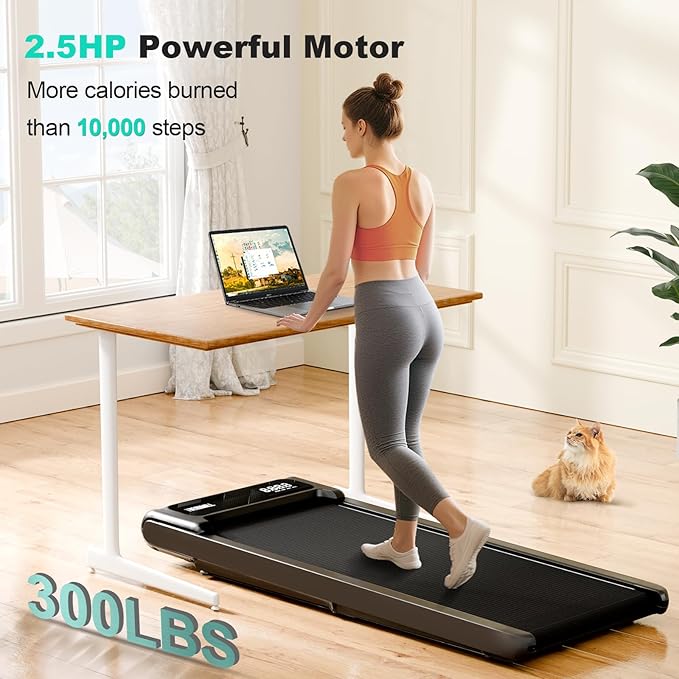 Caminadora Eléctrica Plegable 2.5HP 6.44 km/h Negro miniatura 3