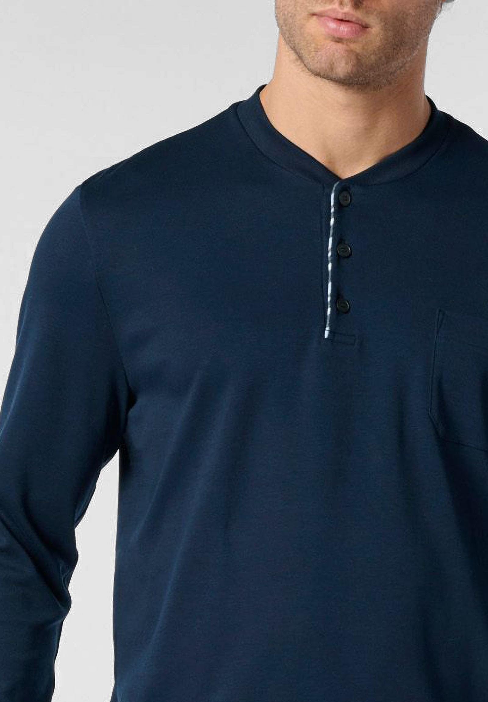 PEROFIL Pigiama Lungo Uomo Cotone Felpato Art. VPRT93210