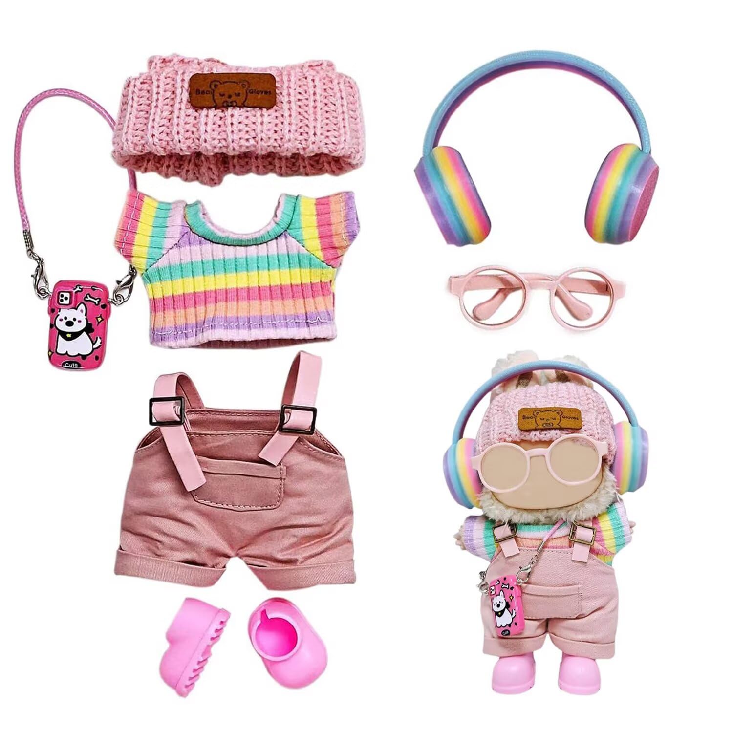 Acheter Ensemble de vêtements de mode pour Labubu (AUCUNE Poupée